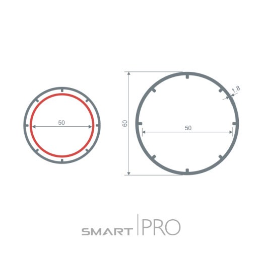 Труба круглая (60) в Павлодаре