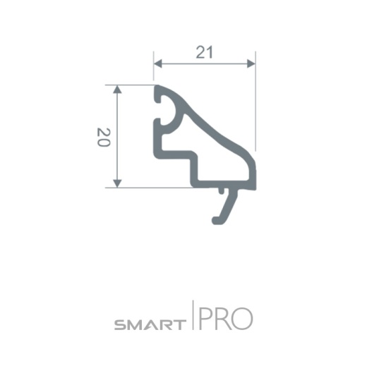 Штапик универсальный 20 мм в Павлодаре